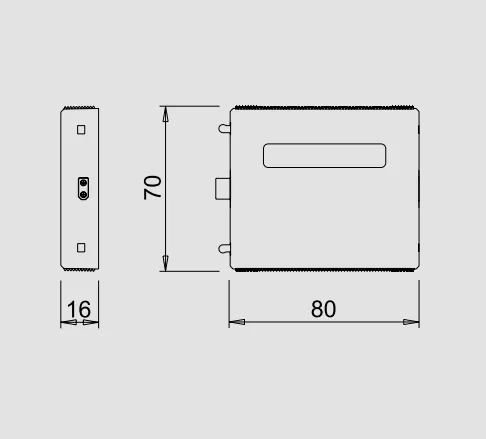 Millennium kontrollmodul for trådløs styring CU-MD 4RF, 4 kanaler