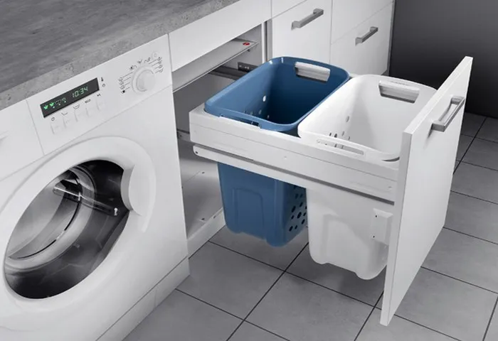 Skittentøysuttrekk Hailo  50/60cm Hvit 2stk 