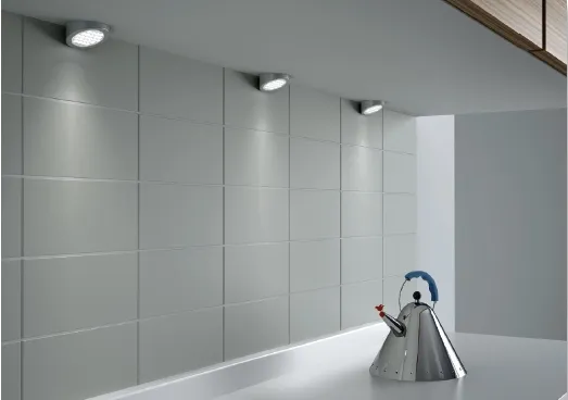 Distansering Atom 12mm 3W 24V 3000K Til Metris Matt Nikkel