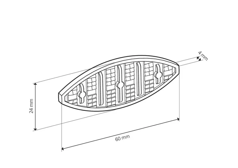 Lamello K20 Str.20 Svart 