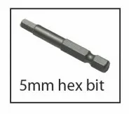 Benkeplateforbinder  Zipbolt M/Snekke SW5