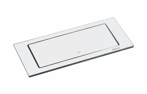 Kontaktrekke Evoline BackFlip 2-Stikk 2,1A Usb-Lader Hvit 