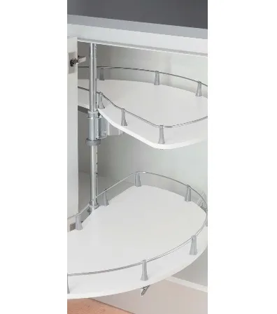 Hjørnekarusell Pelly 1/2 Hvit/Sølv