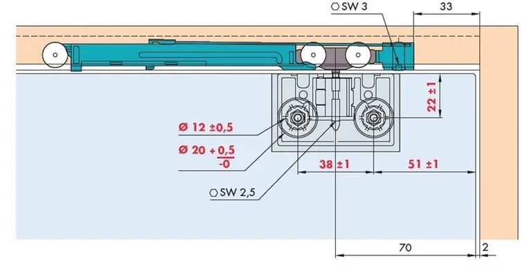 Demper Eku Clipo 16 2 Dører