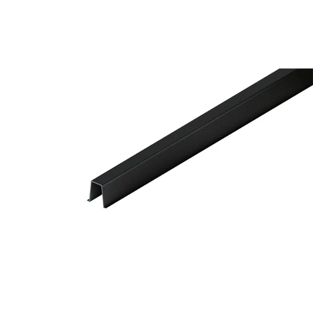 Styreskinne Hawa Junior 80/B 1,3m Plast Sort  