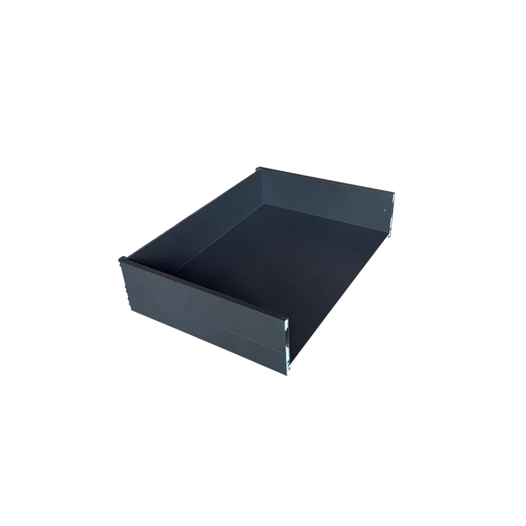 Plicobox D450 x B568 x H130 mm 7/8 uttrekk 25 kg karbon svart