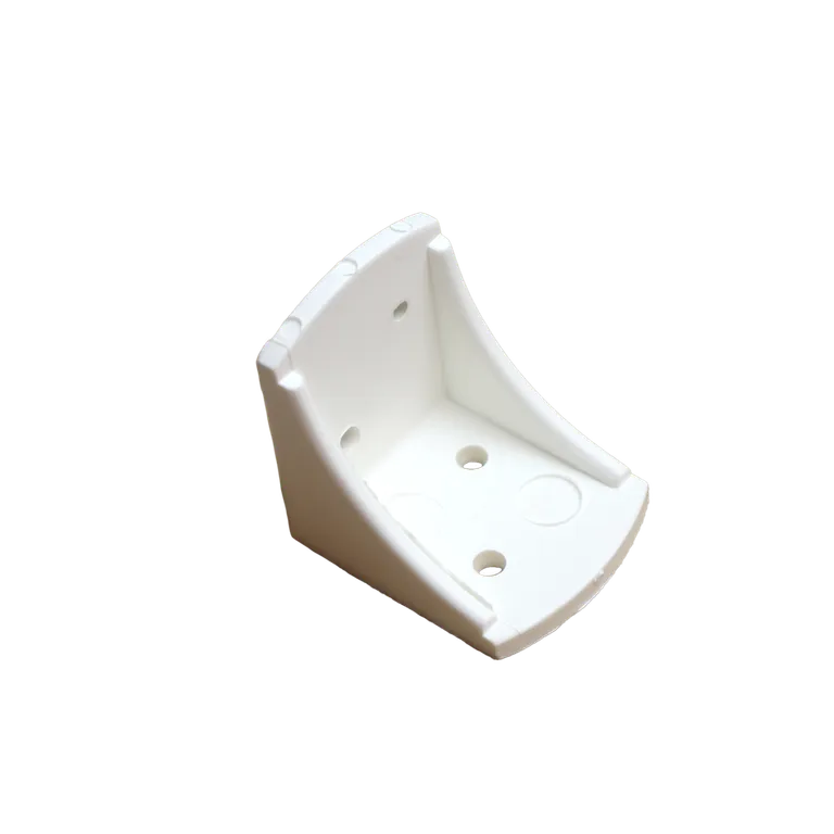 Vinkel 144  35x35mm Nylon Hvit