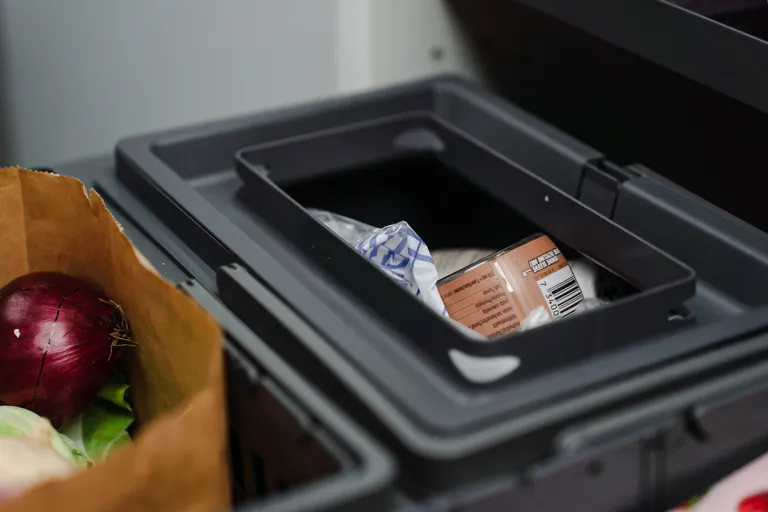 Komprimeringslokk IMA Future Til Avfallsbøtte Antrasitt