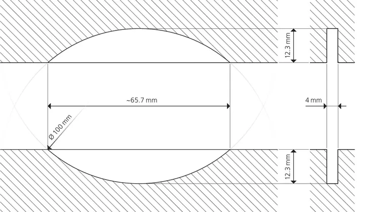Lamello K20 Str.20 Svart 