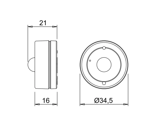 Millennium Pir sensor, trådløs, PIR WI-MD