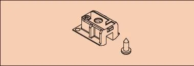 Endestykker Eku Clipo 36 Innfresning Skinne