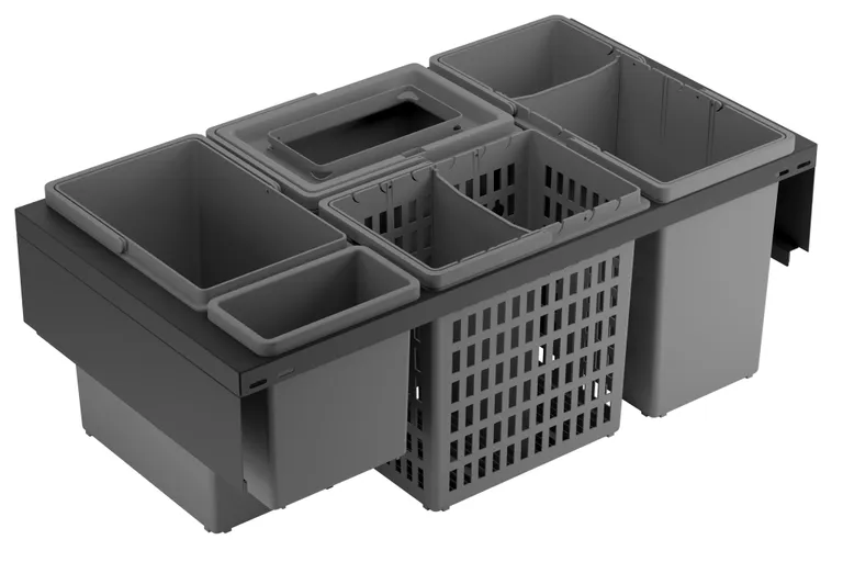 Avfallssorterer IMA Trend 800 ECO Sort Karbon