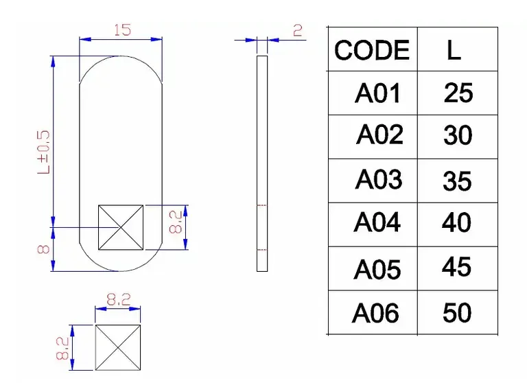 Arm Til Cam-Lock 35mm