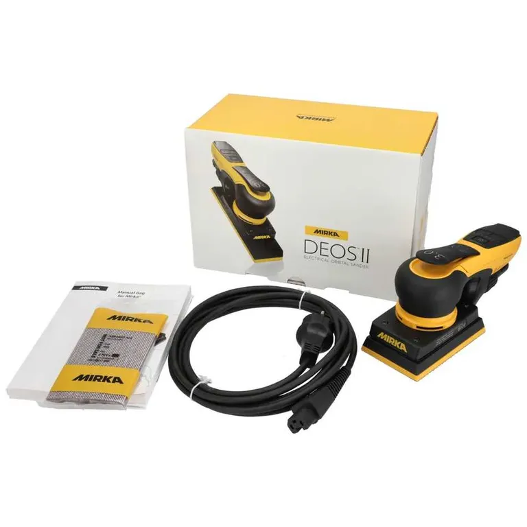 Slipemaskin Mirka Deros II 353CV 81x133mm Orbit 3mm