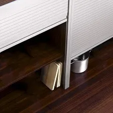 Sjalusidør Knoke KS25 B600mm Rustfri Look