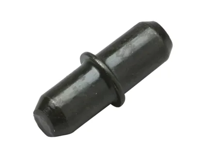 Hyllebærer Duplo 5/5mm elgalvanisert metall sort 