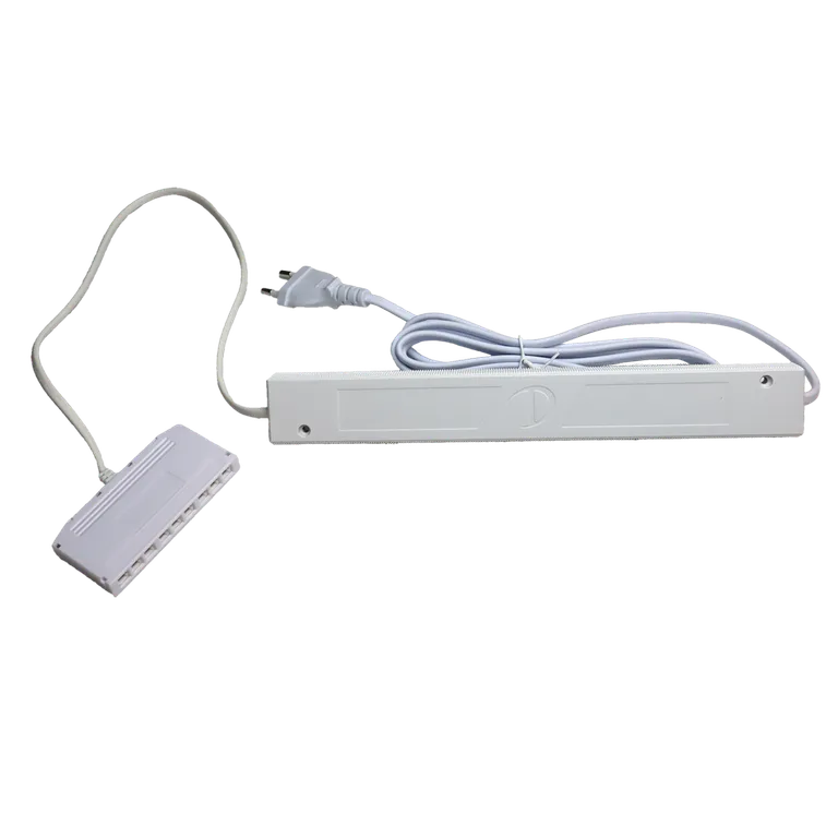 Trafo Led 24V 30/60W 9 Utganger 2m Kabel M/Stikk