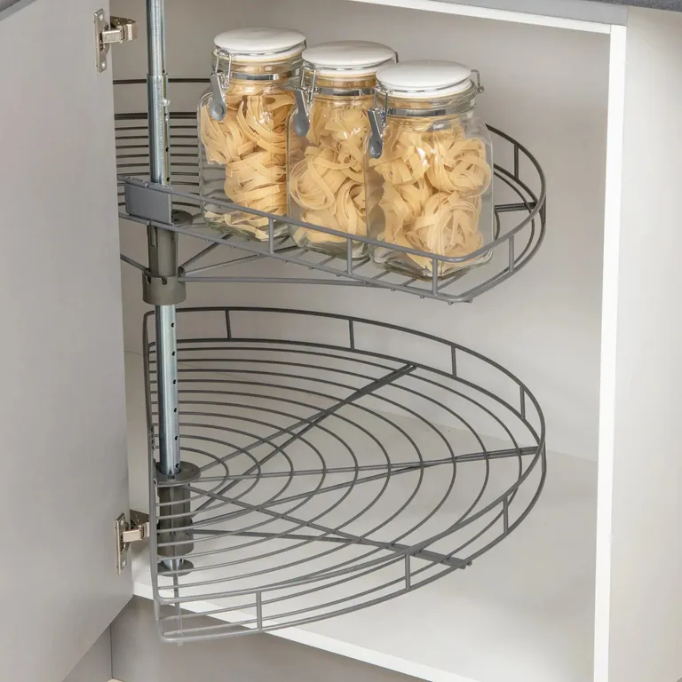 Hjørnekarusell Pelly 1/2 sett Ø850mm antrasitt