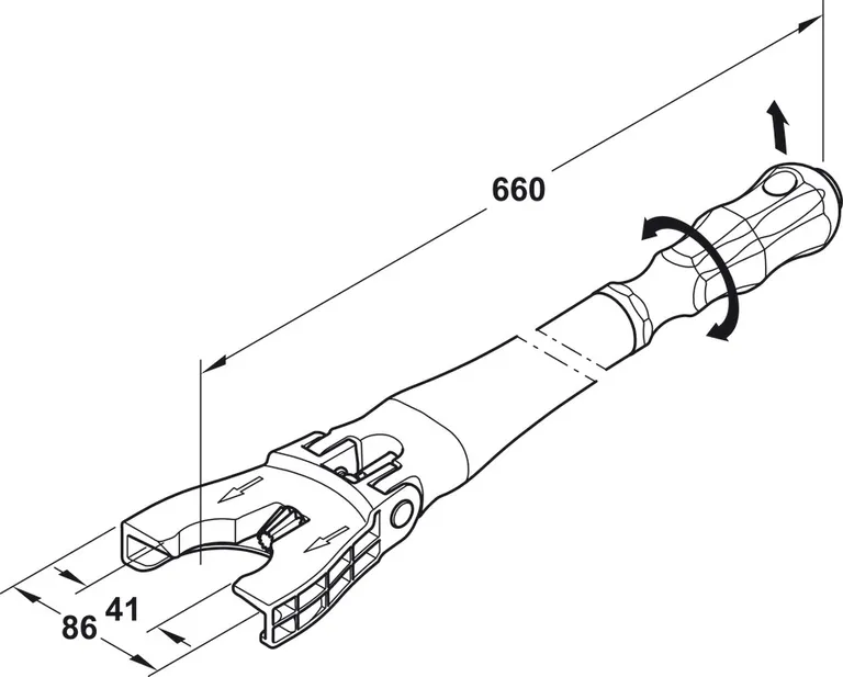Justeringsverktøy Axilo 078