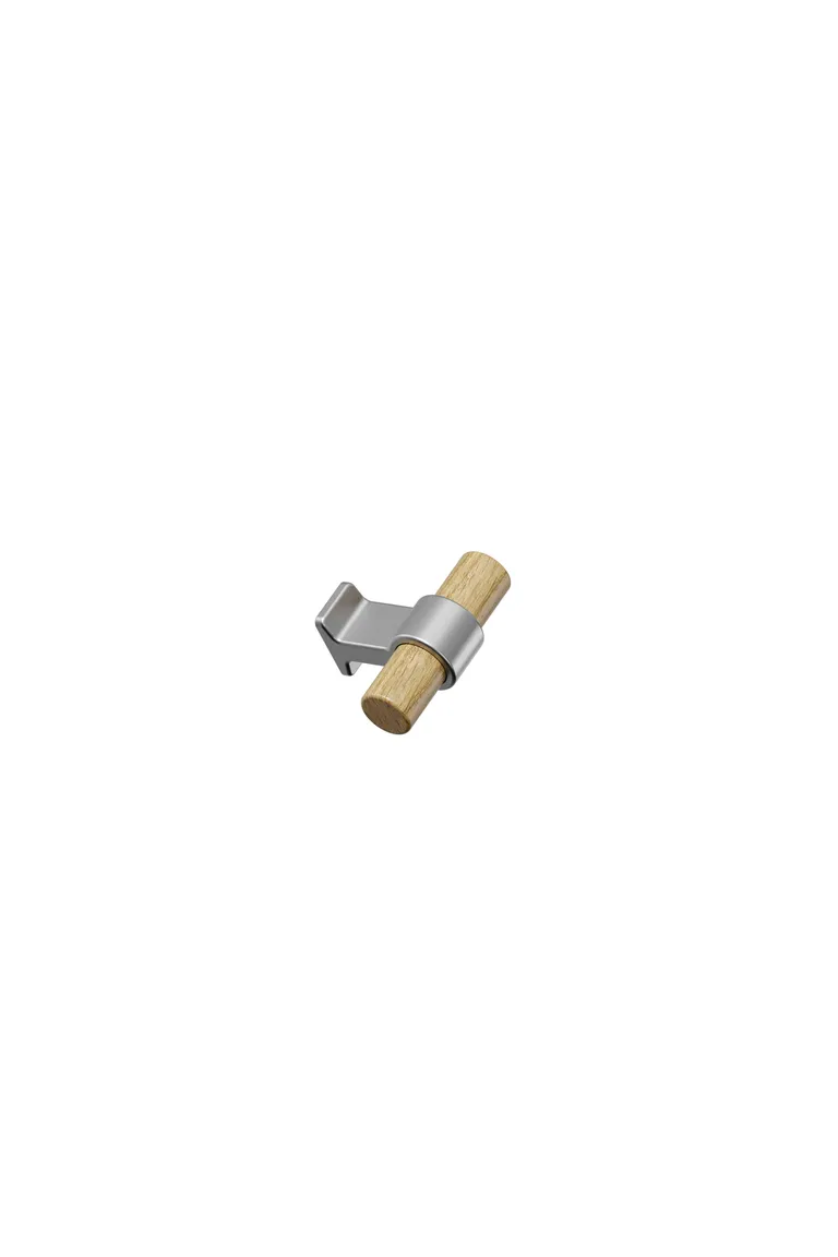 Knott 5570 Bond L=50mm Klar lakkert eik/matt nikkel