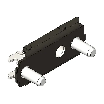 Monteringsplate Blum H0 20mm Dübel M/Exenter Høydejustering Svart Onyx