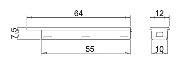 Dimmerbryter Nexus Sensor SP SD 72W 24V 
