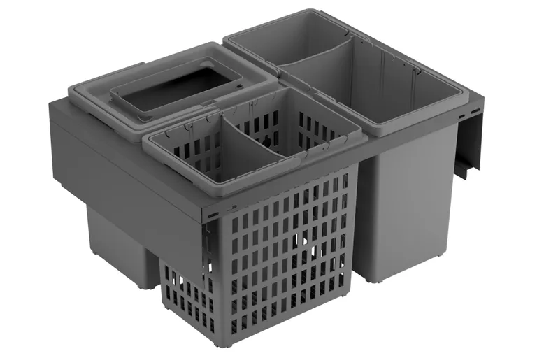 Avfallssorterer IMA Trend 600 ECO Sort Karbon 