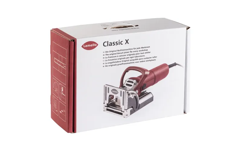 Lamello Classic X fresemaskin i eske