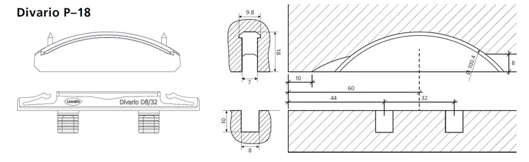 Lamello Divario P-18