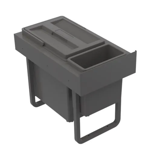 Avfallssorterer IMA Select Base 300 ECO Bunnmontert Antrasitt