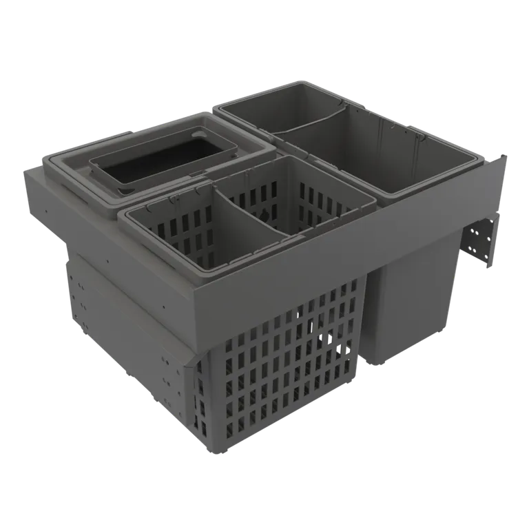 Avfallssorterer IMA Select Side 600 ECO Sidemontert Antrasitt