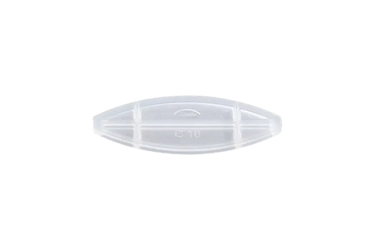 Lamello C10 transparent plast 53x19x4 mm 300stk