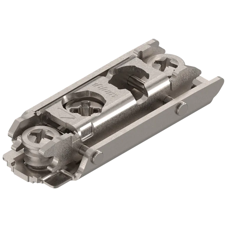 Monteringsplate Blum H0 20mm Euroskrue M/Exenterskruer