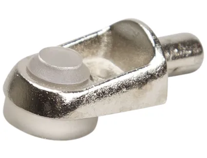 Hyllebærer stål nikkel 4stk