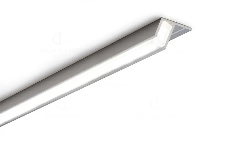 Profillist Tynn Aluminium 2m - Flere Farger