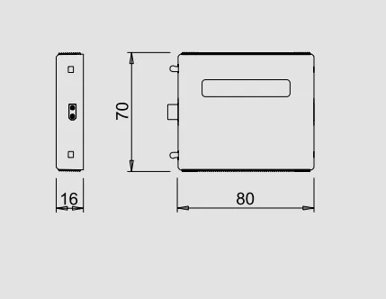 Millennium kontrollmodul for kablet styring, CU-MD 4S, 4 kanaler