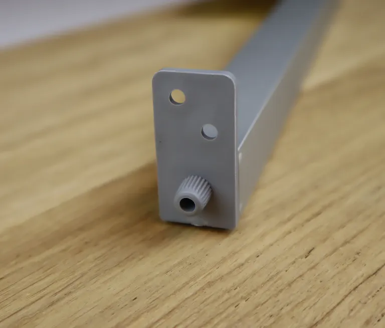 Sinkliste 20x20mm Aluminium M/Dübel 