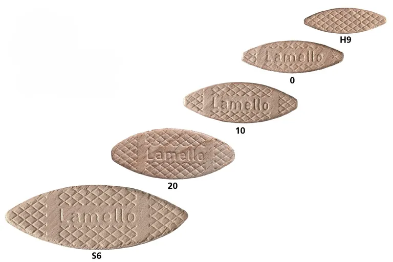 Kjeks Lamello 1000stk  