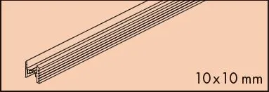 Styreskinne Hawa Clipo 36 3,5m