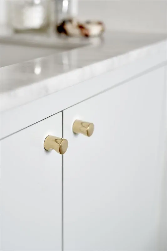 Knott 2422 Furnipart Tumbler Ø21mm Ubehandlet Polert Messing